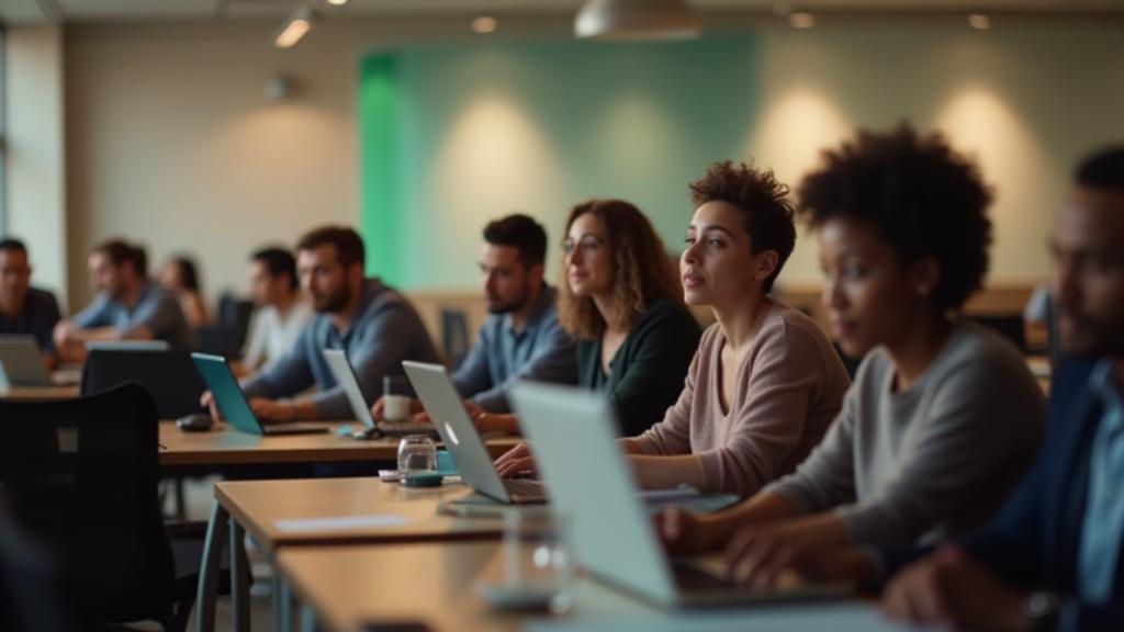 Modern training session at Maple Leaf Digital Academy